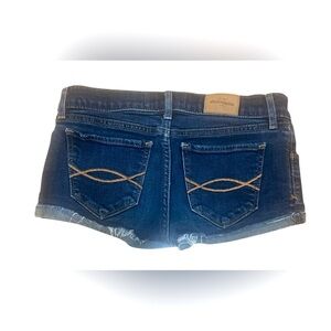 Abercrombie Kids Dark Blue Denim Shorts